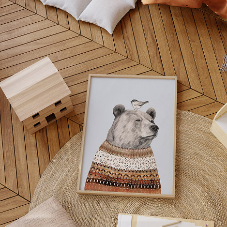 Wandbilder-Kollektion Zoo Couture entdecken