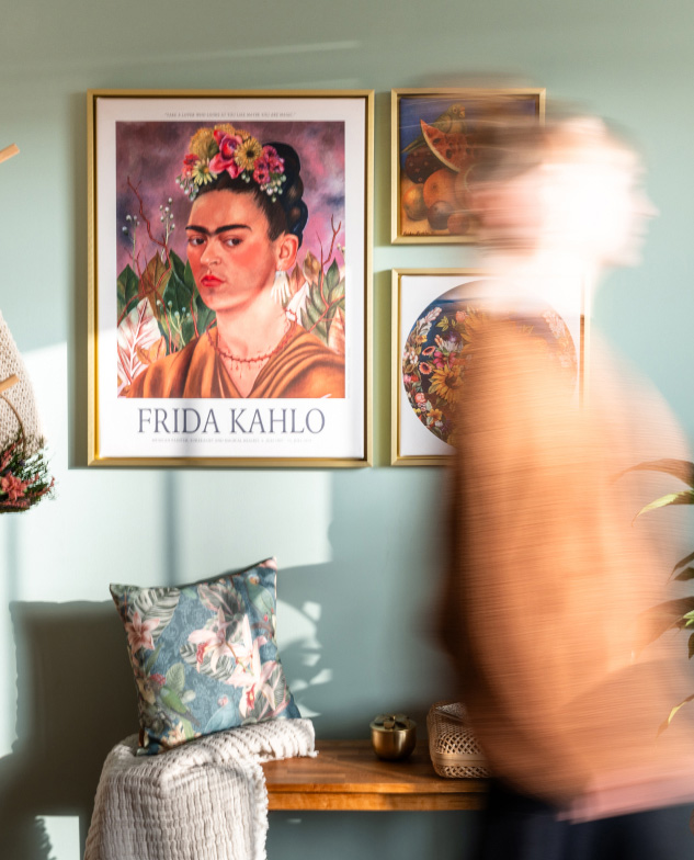 Ingelijste canvas prints van Frida Kahlo