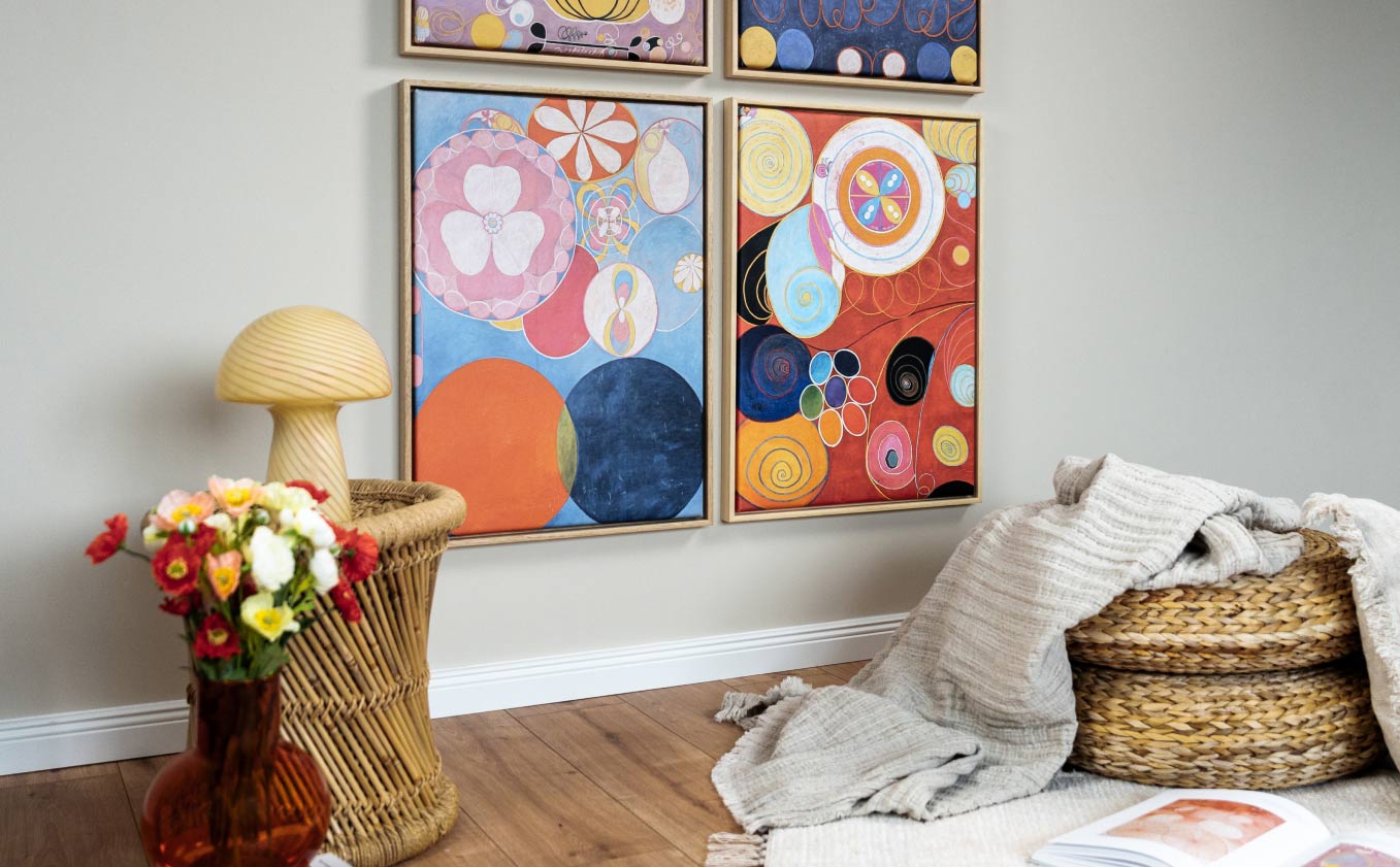 Ingelijste canvas prints van Hilma af Klint